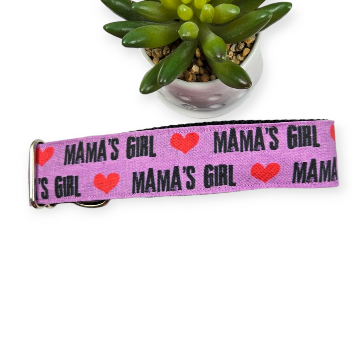 Mama's Girl Dog Collar (Large, wide)