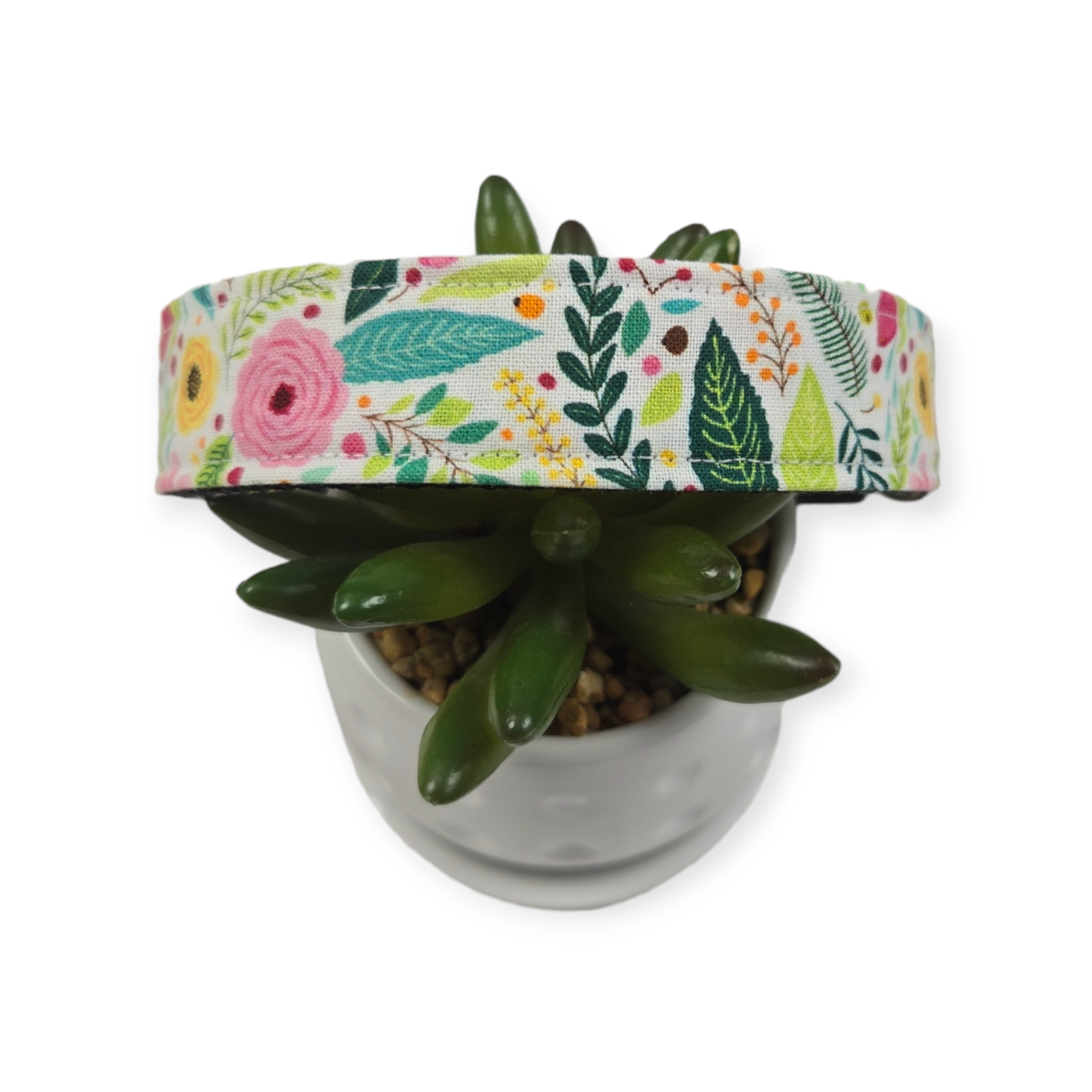 Whimsical Floral Dog Collar (Large)