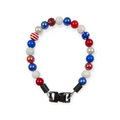 Patriotic Beaded Collar - 12.5"