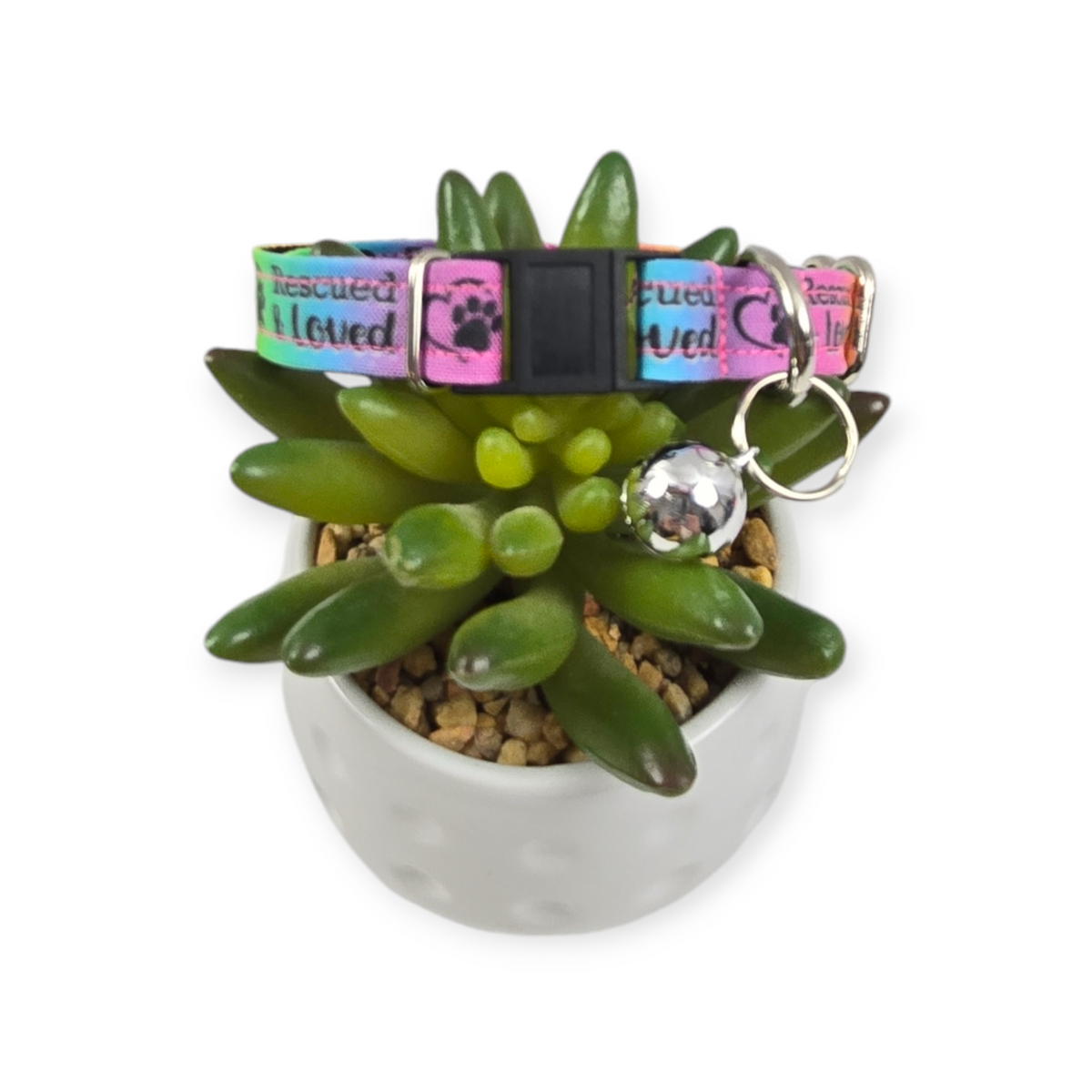 Rescued & Loved Kitty Collar (X-Small)