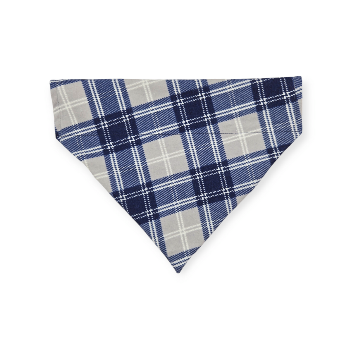 Cowboys/Dallas Plaid Reversible Slide-on Bandana (Medium)