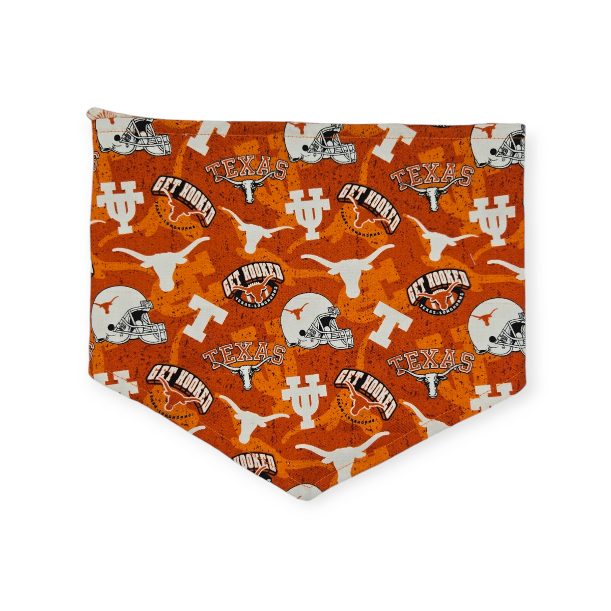 Longhorns/Make a Wish Reversible Tie-on Bandana (Medium)