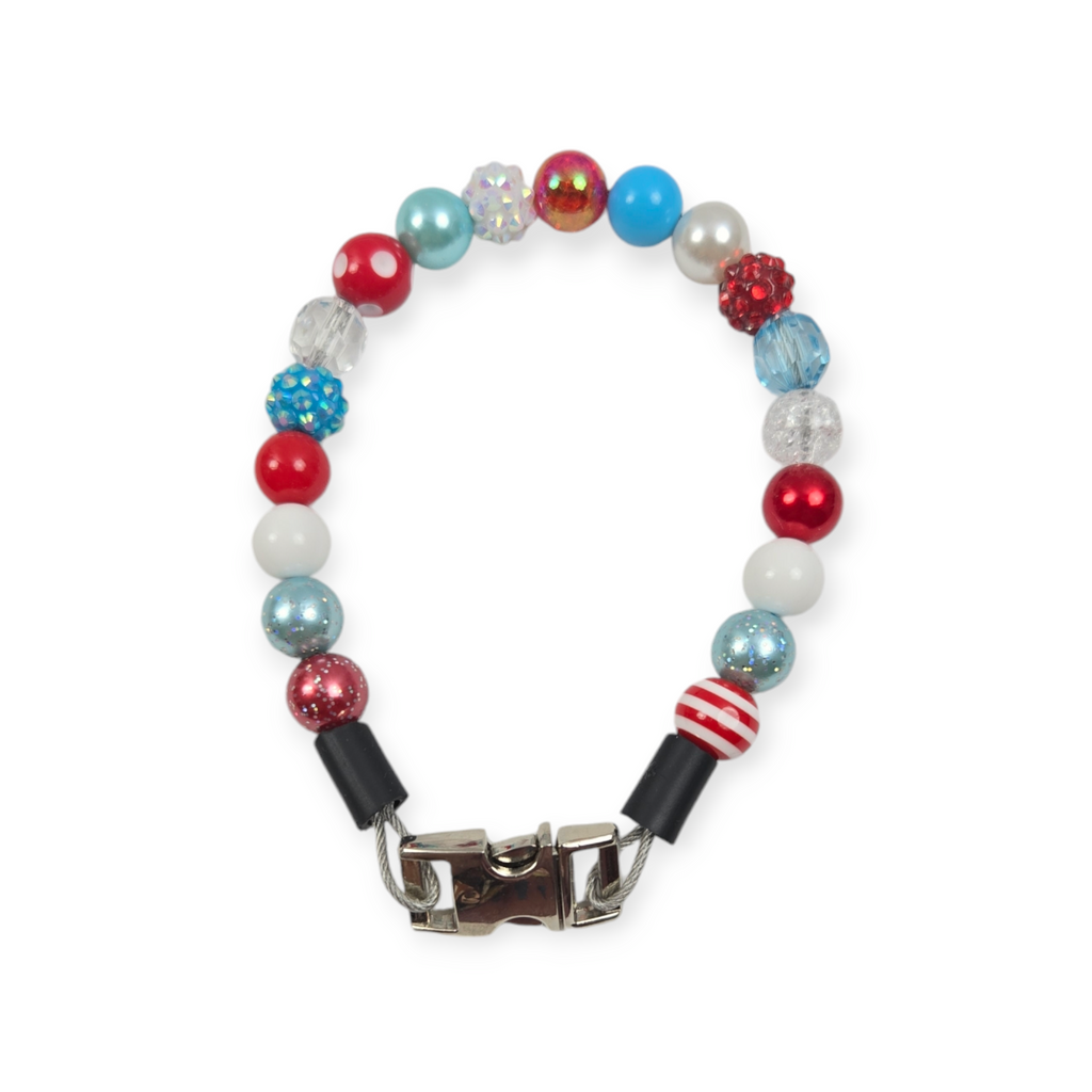 Winter Beaded Collar - 11.25"