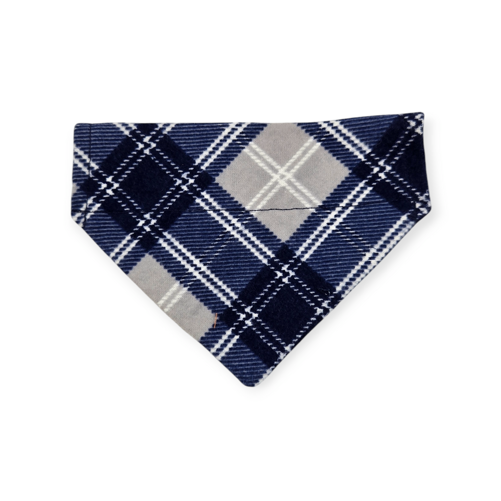 Cowboys/ Dallas Plaid Reversible Slide-on Bandana (X-Small)