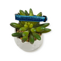 Blue Ombre Glitter Dog Collar (X-Small)