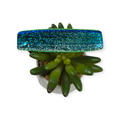 Blue & Green Glitter Dog Collar (Large)