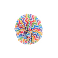 Rainbow Chevron Collar Flower