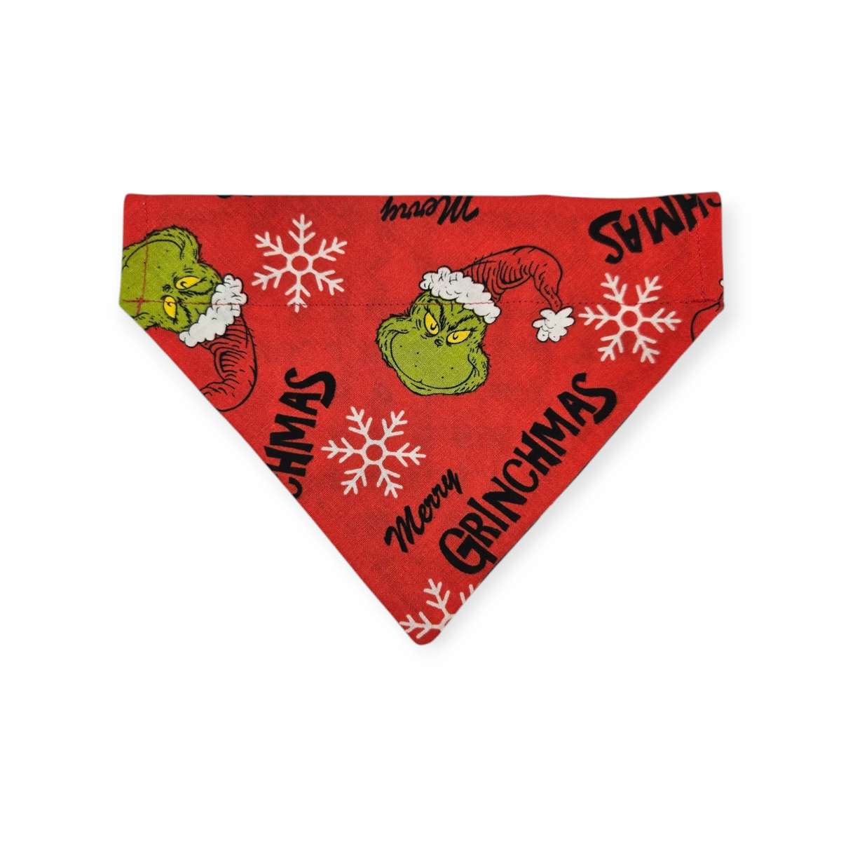 Grouchy/Buffalo Plaid Reversible Slide-on Bandana (Small)