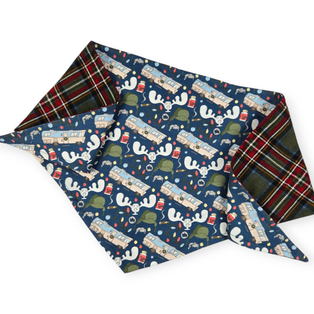 Griswold/Tartan Plaid Reversible Bandana