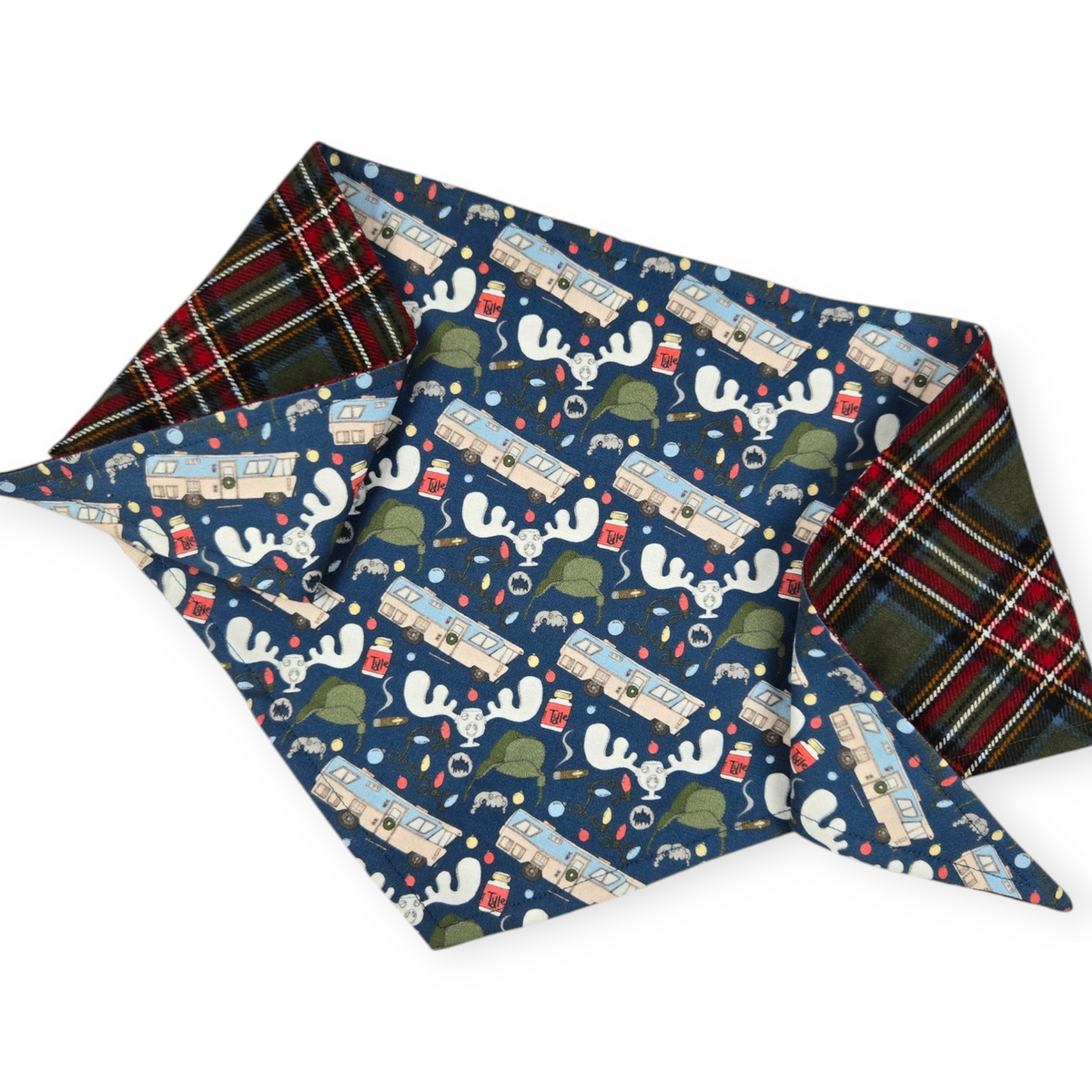 Griswold/Tartan Plaid Reversible Bandana