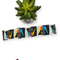 Retro Vader Dog Collar (Medium, 1.5" wide)