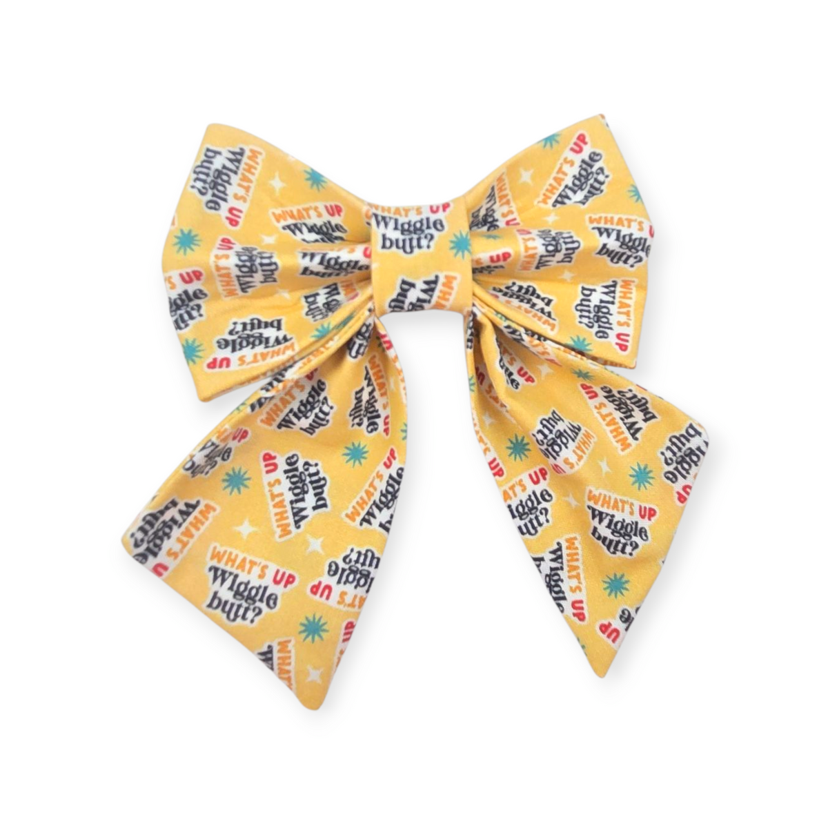 What's Up Wiggle Butt Sailor Bow - 5"