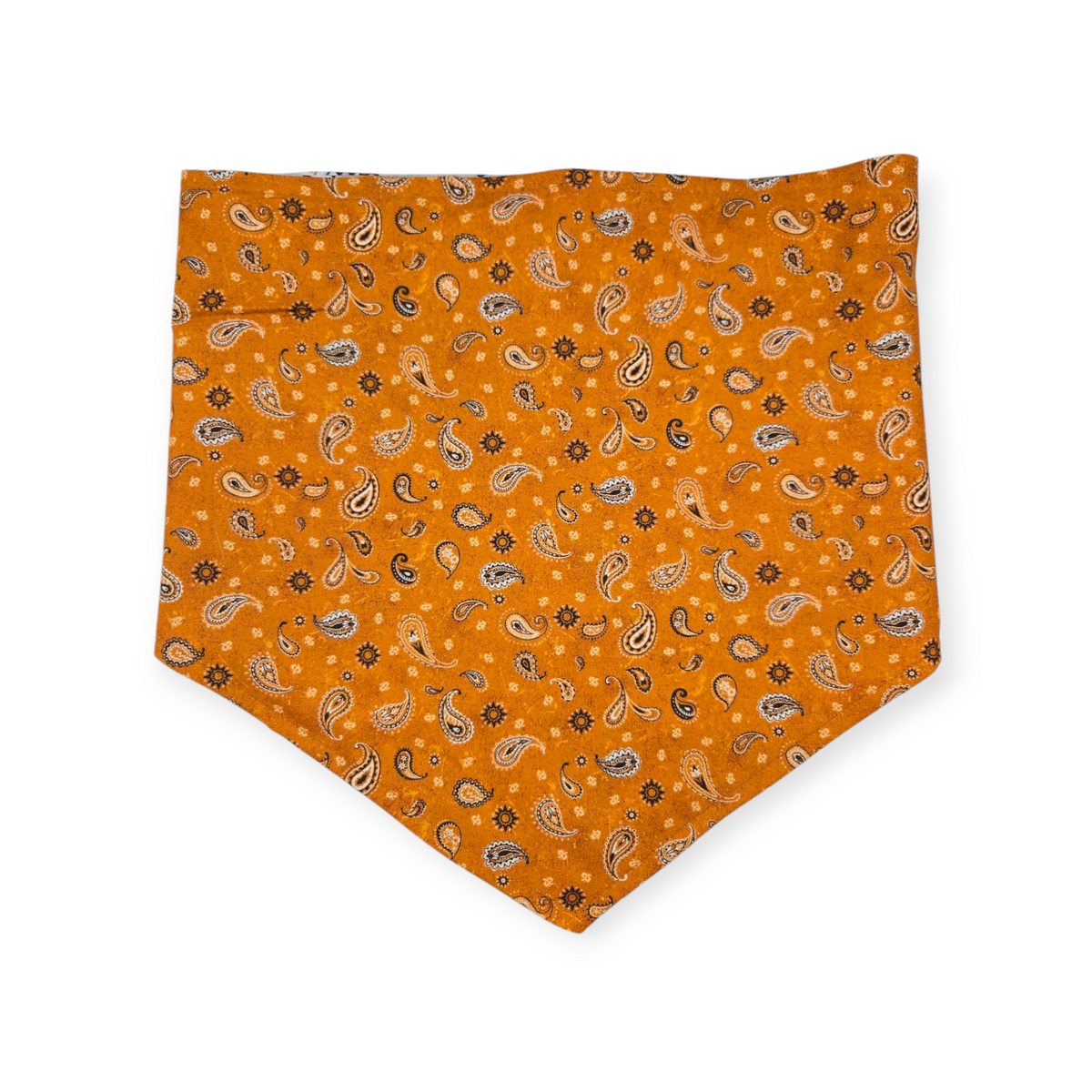 UT Mascot/Rust Orange Paisley Reversible Tie-on Bandana (X-Large)
