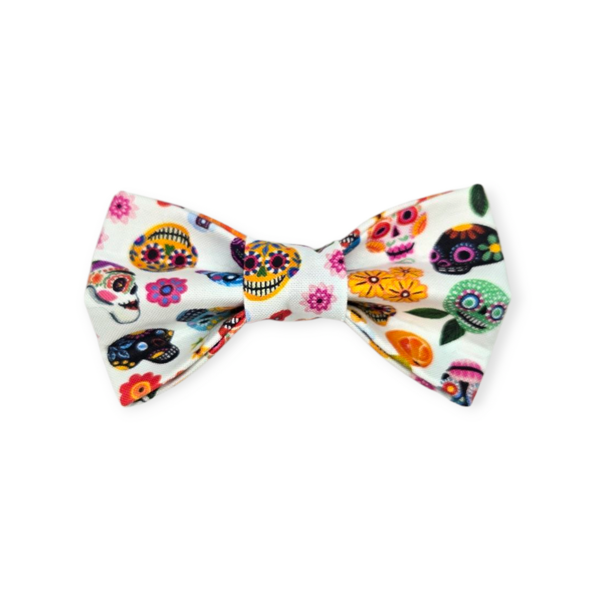 Hola Frieda on White Bowtie - 4"