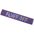 Fluff Off (on Purple) Leash Sleeve