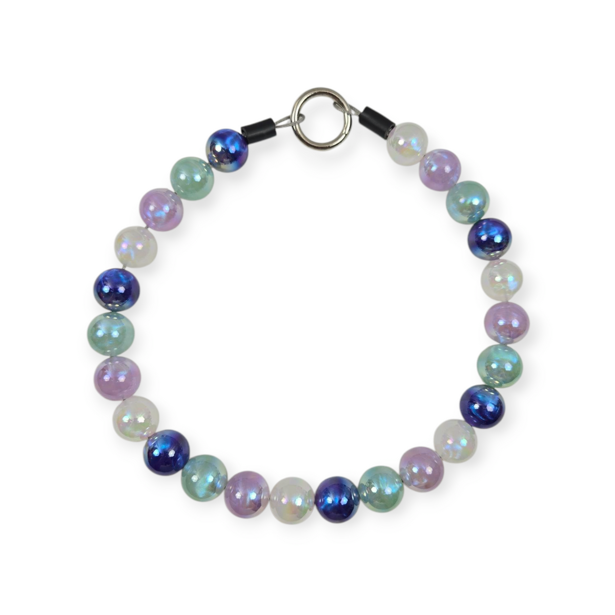 Mermaid Opal Beaded Collar - 20"