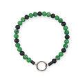 Geometric Palm Beaded Collar - 19"