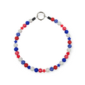 Patriotic Stars Beaded Collar - 23"