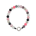 Skater Girl Beaded Collar - 19.5"