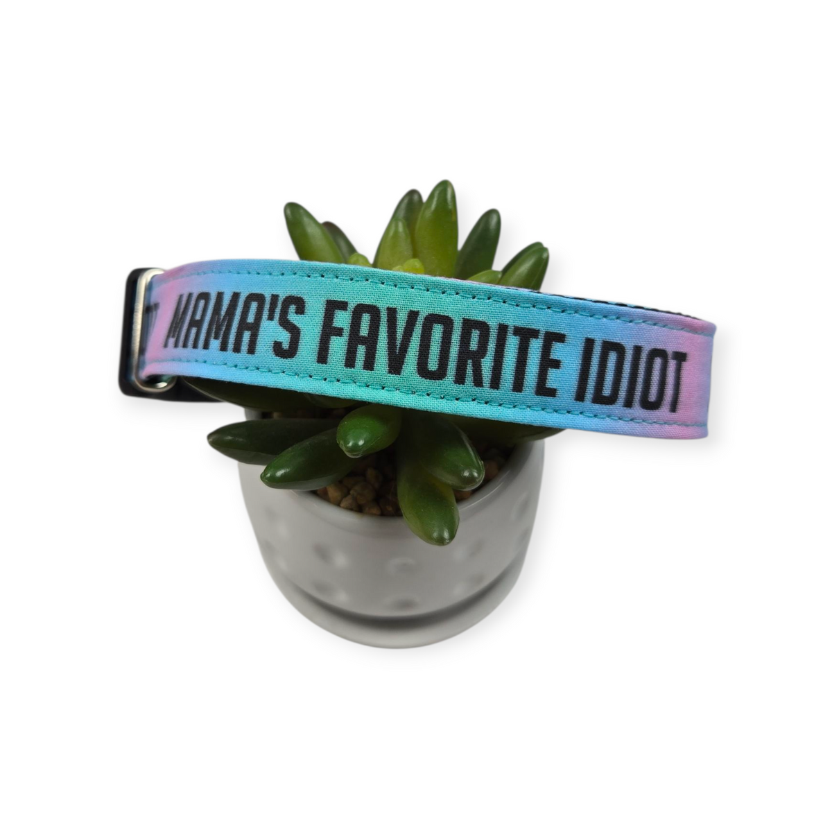 Mama's Favorite Idiot Dog Collar (Large)