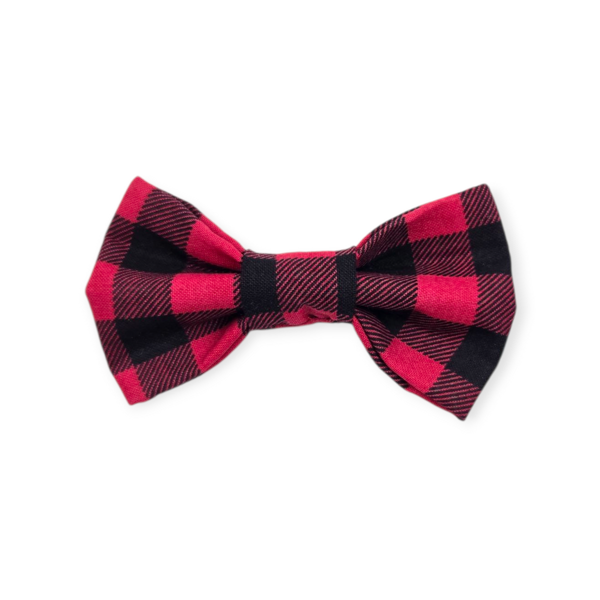 Red Buffalo Plaid  Bowtie - 4"