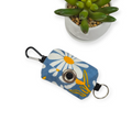 Dog Waste Bag Dispenser - Denim Daisies