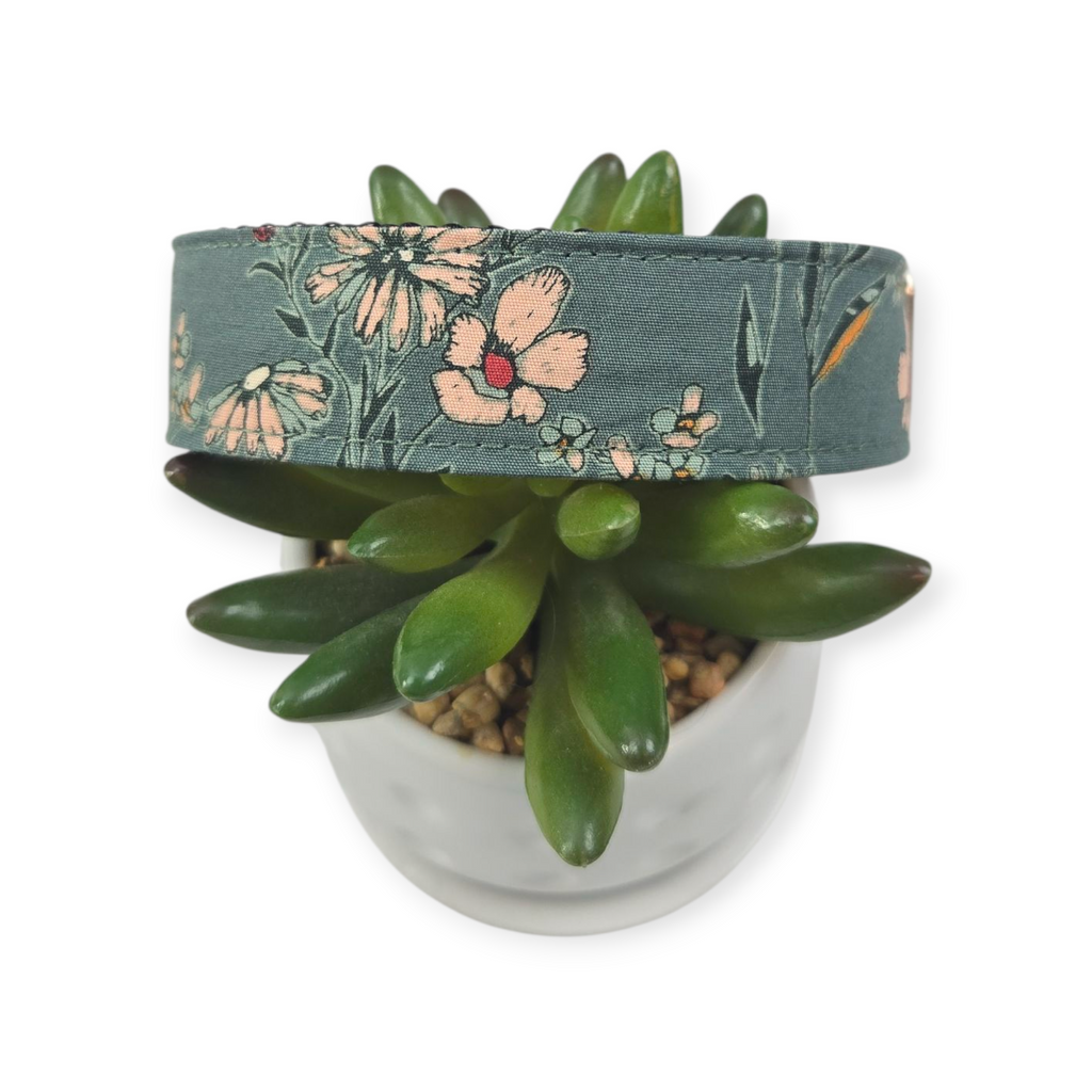 Pale Inflorescence Dog Collar (Medium, 1" wide)