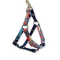 Texas Flag/Navy Blue Step-In Harness (XX-Small)