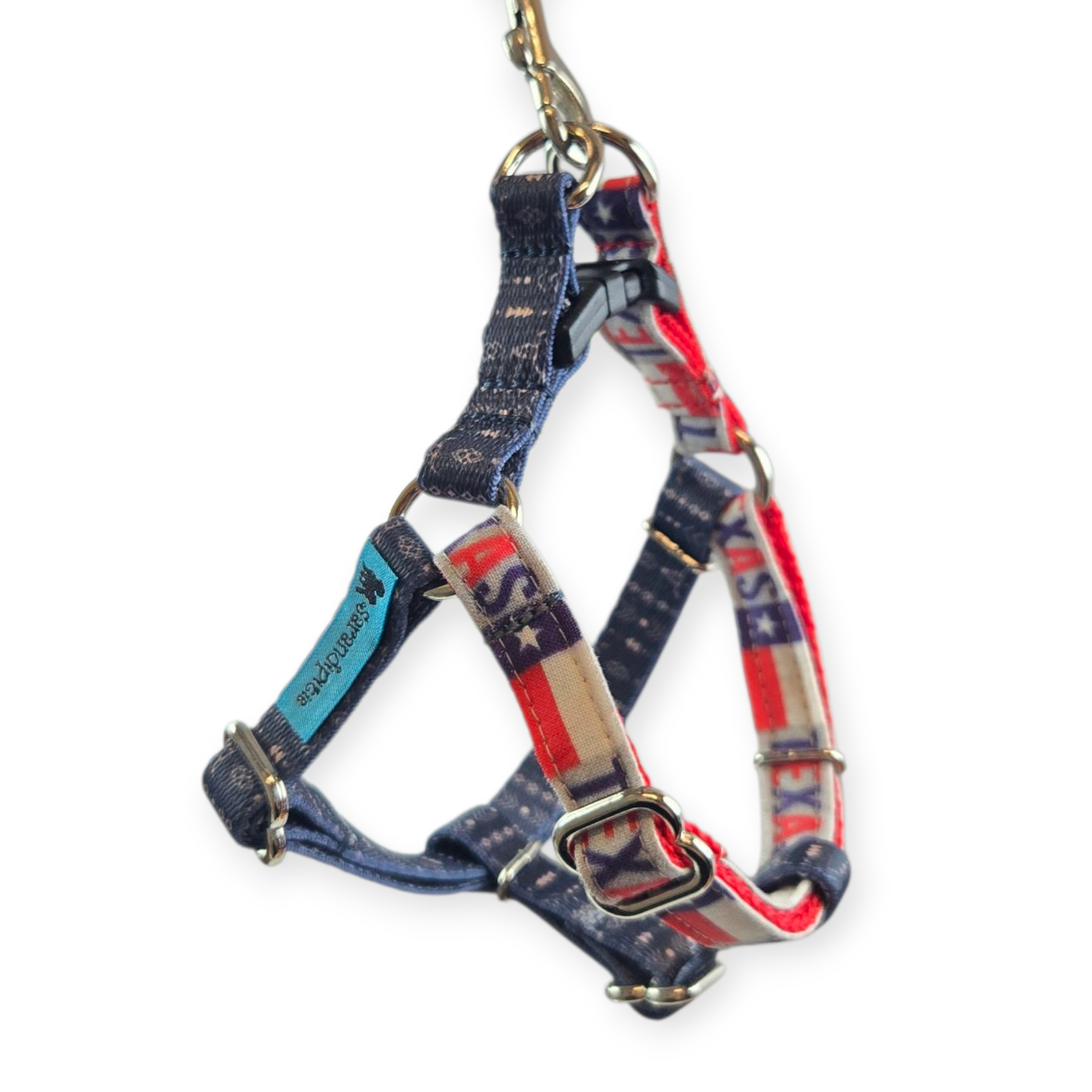 Texas Flag/Copper Mesa Step-In Harness (X-Small)