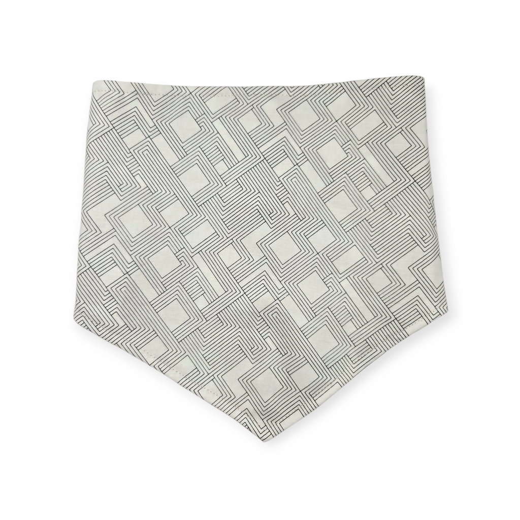 Longhorns/Fractal Lines Reversible Tie-on Bandana (X-Large)