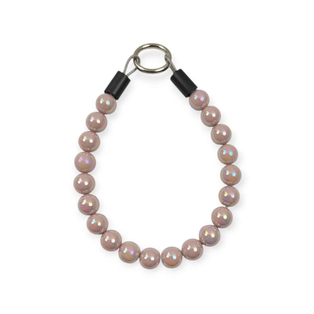Mauvelous  Beaded Collar - 11"