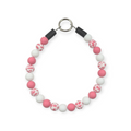 Pink Cow Beaded Collar - 13.5"