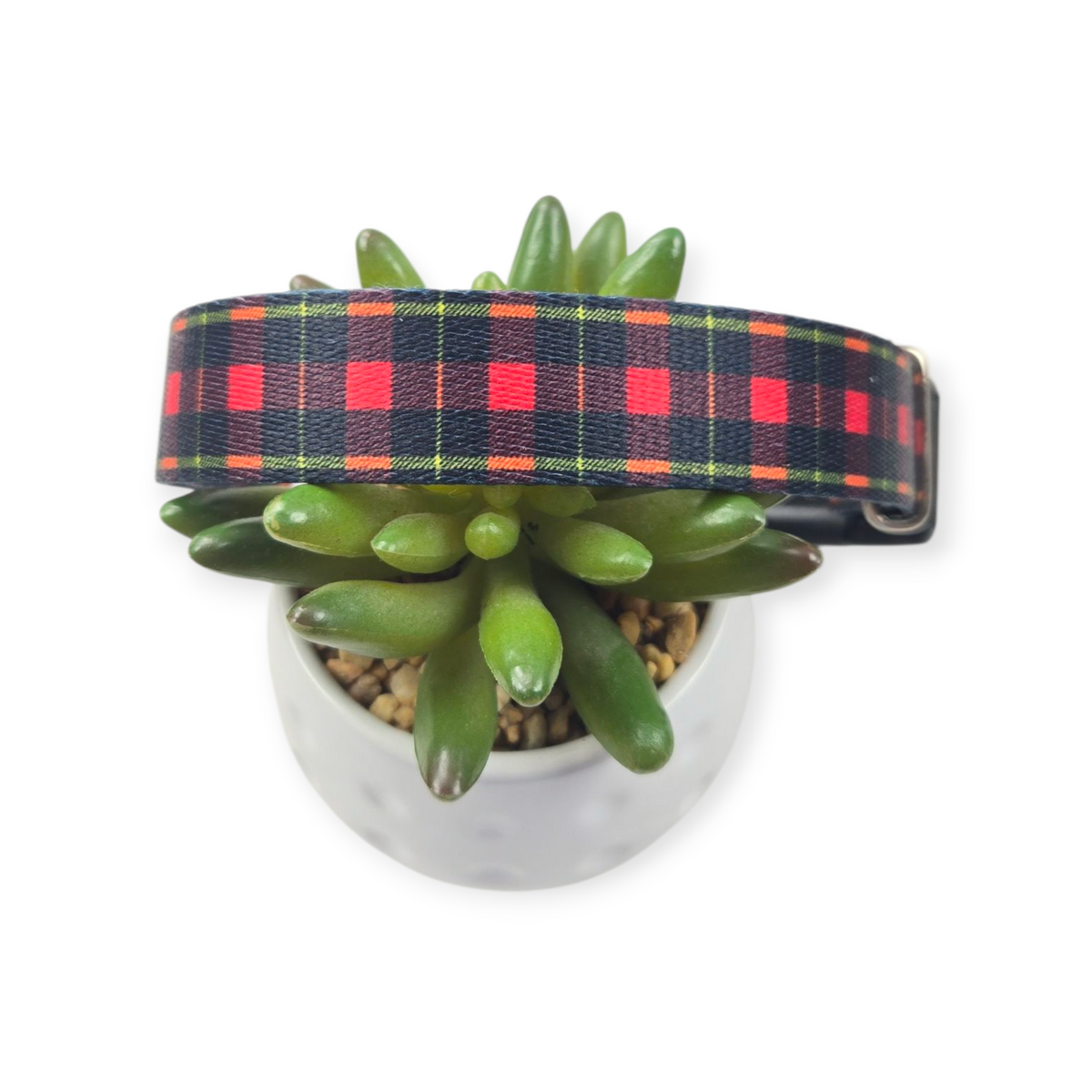 Tartan Plaid Dog Collar (Large)