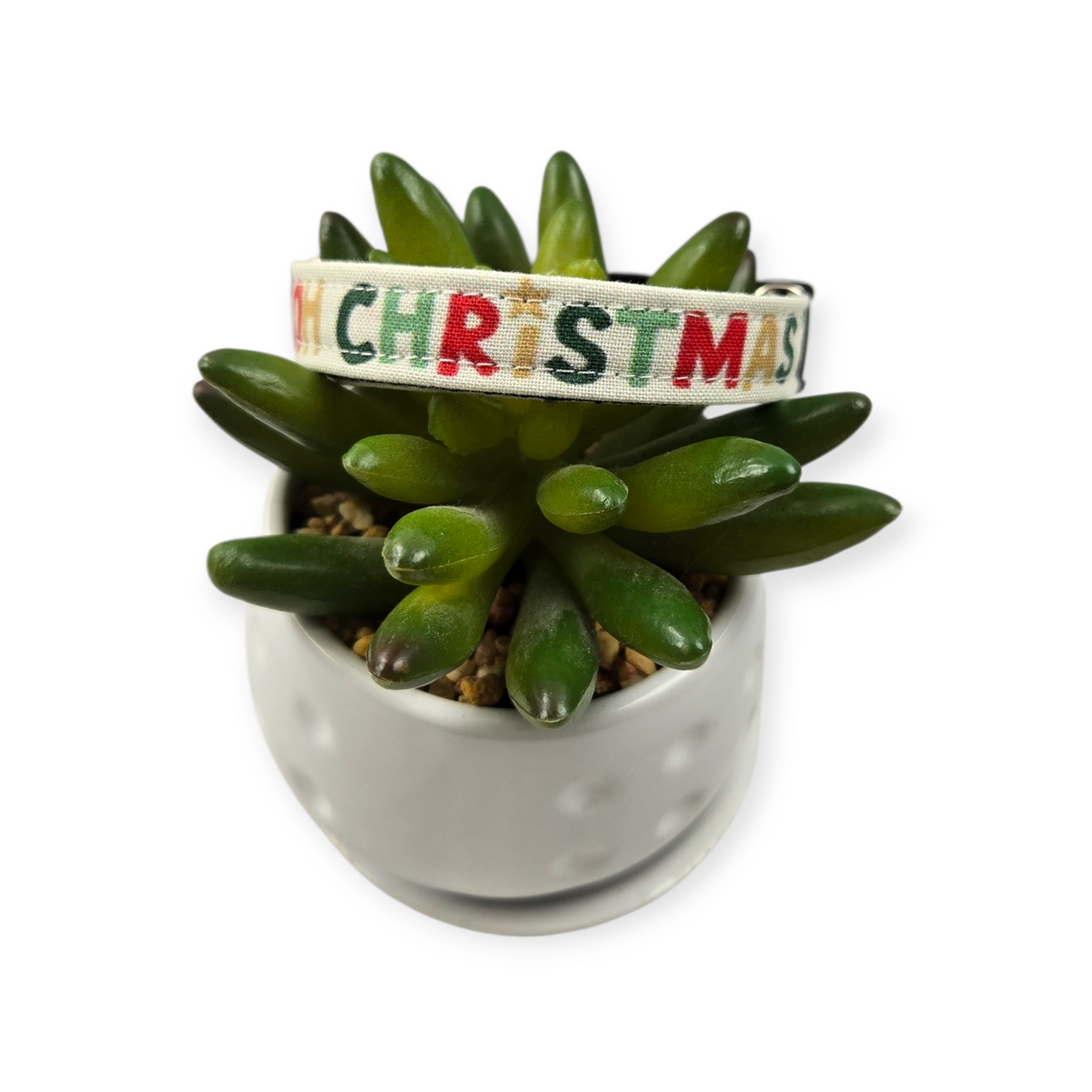 Oh Christmas Treat Dog collar (XX-Small)