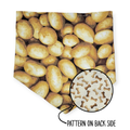 Potatoes/Brown Dog Bones Reversible Bandana