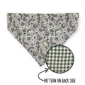 St. Patrick's Day Unicorns & Rainbows Reversible Bandana