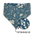 Texas Western Americana/Teal Southwestern Reversible Bandana