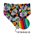 Tropical Sugar Skulls/In Queso Emergency Reversible Bandana