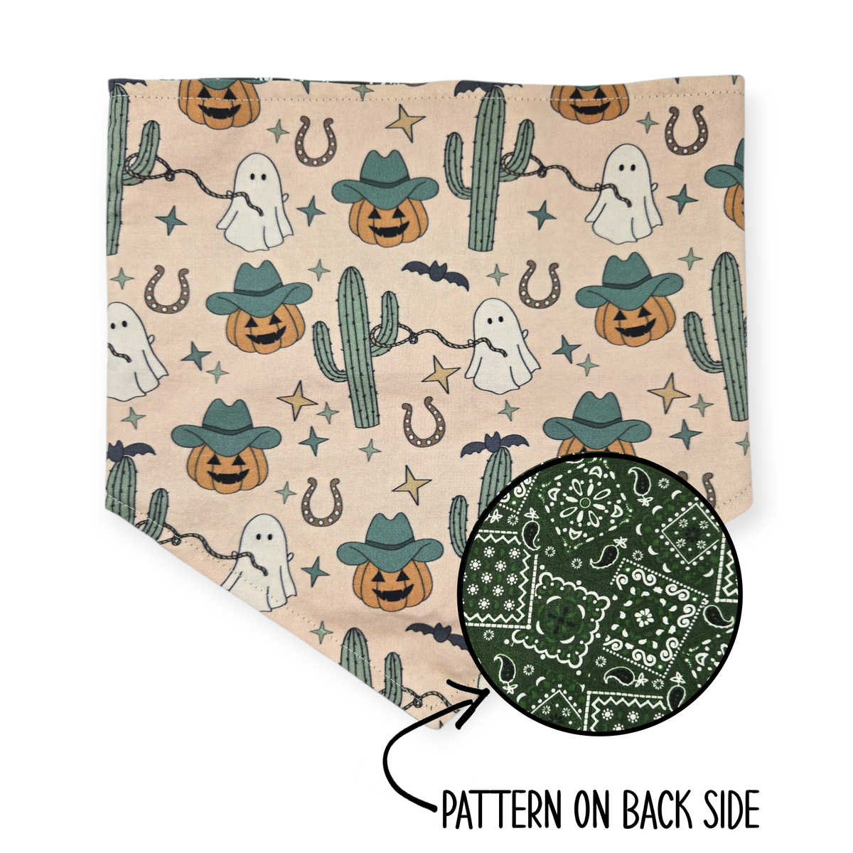 Western Halloween/Hunter Blazin' Reversible Bandana