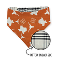 Alright Alright Alright/Black & White Plaid Reversible Slip-on Scrunchie Bandana