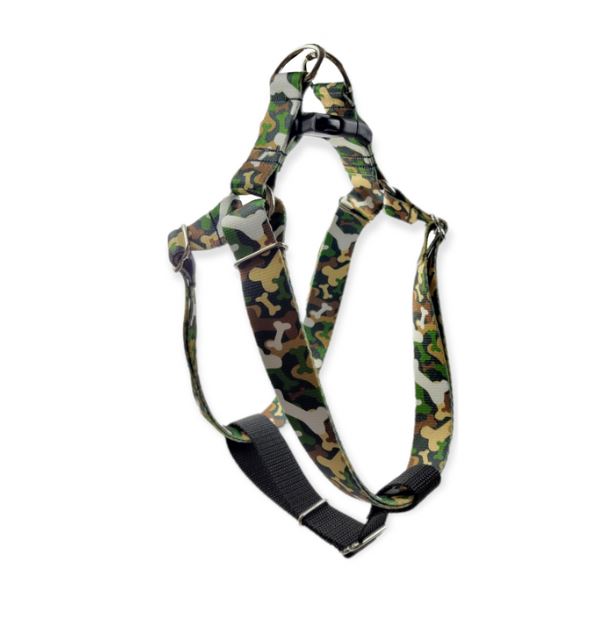 Camo Bones Step-In Harness (Small)