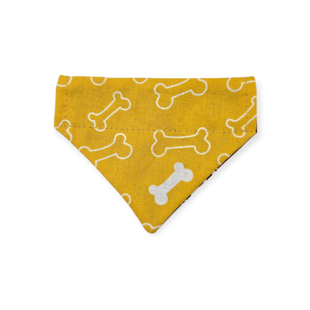 A&M/Mustard Bones Reversible Slide-on Bandana (X-Small)