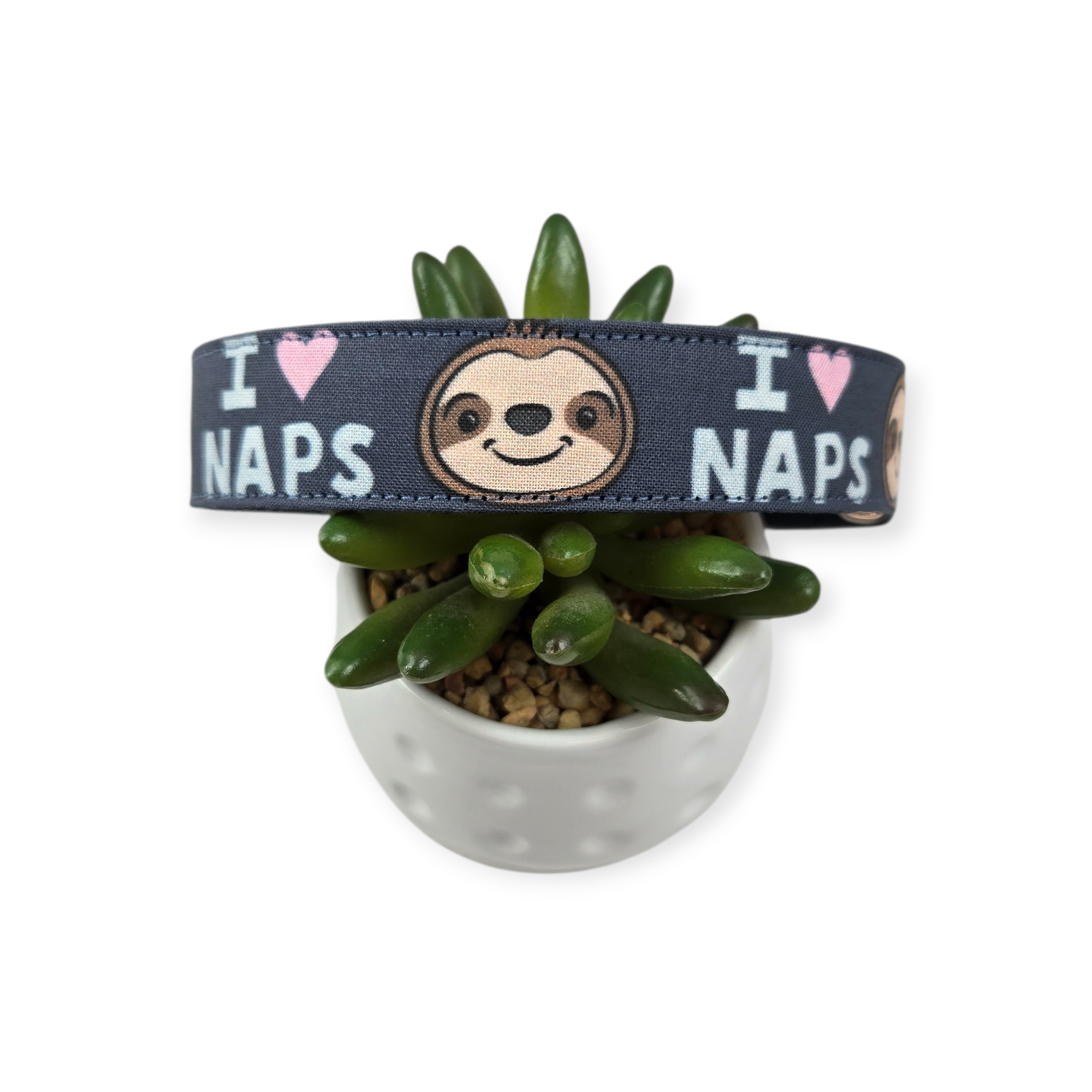 I <3 Naps Dog Collar (Large)